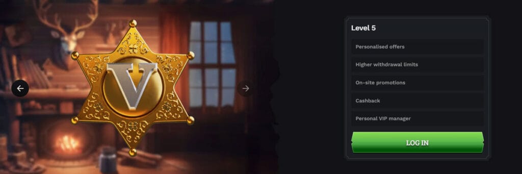Wildsino Sheriff VIP Program